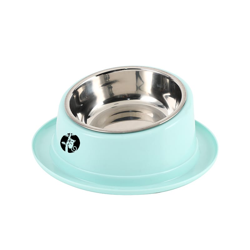 PhiliRo Stylish Raised Pet Feeding Bowls – Stainless Steel Cat & Dog Bowls for Easy Cleaning, Non-Spill Design