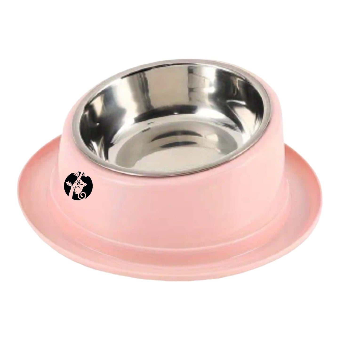 PhiliRo Stylish Raised Pet Feeding Bowls – Stainless Steel Cat & Dog Bowls for Easy Cleaning, Non-Spill Design