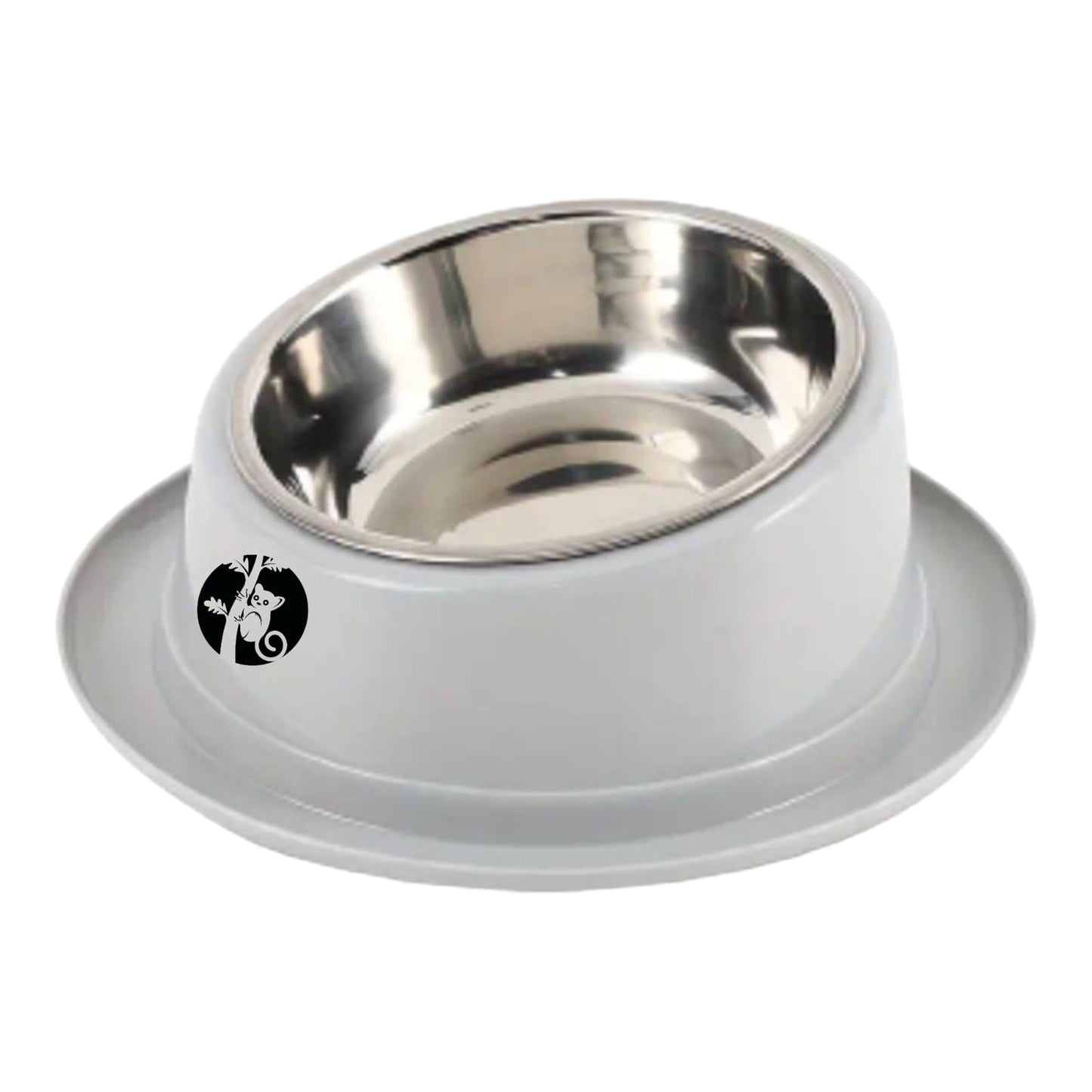 PhiliRo Stylish Raised Pet Feeding Bowls – Stainless Steel Cat & Dog Bowls for Easy Cleaning, Non-Spill Design